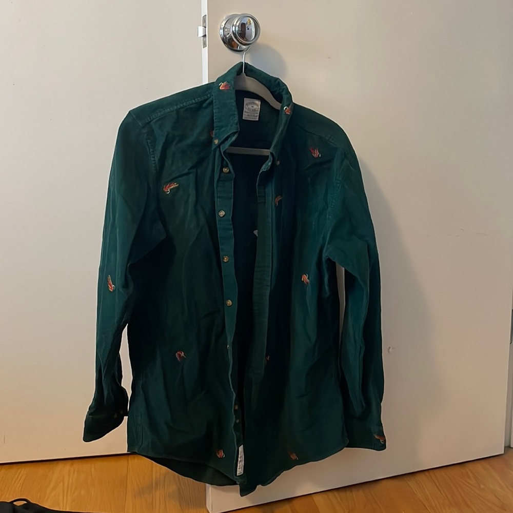 Medium Brooks Brothers corduroy button down.